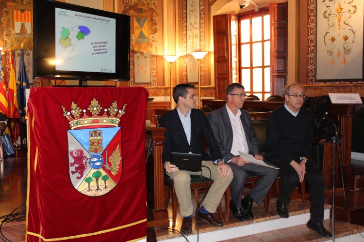 Presentación de ayudas del IVACE para polígonos.